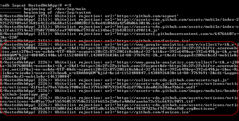 Network Capture Showing Additional Network Requests from Previously Blocked Resources